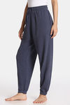 Rosaline Waffle Knit Cotton Relax Fit Pyjama - Medieval Blue — thumbnail 2